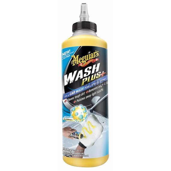 Meguiars Car Wash Plus автомобильный шампунь плюс 709 мл 