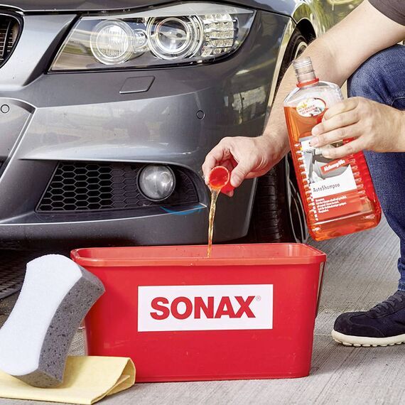 SONAX Auto Shampoo Konzentrat автошампунь концентрат без запахом 2 л, Объем: 2 л, Запах: Без запаха , изображение 3
