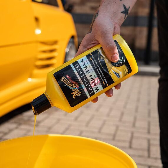 Meguiars Ultimate Wash and Wax автомобильный шампунь с воском 473 мл, Объем: 473 мл, Запах: Без запаха , изображение 3