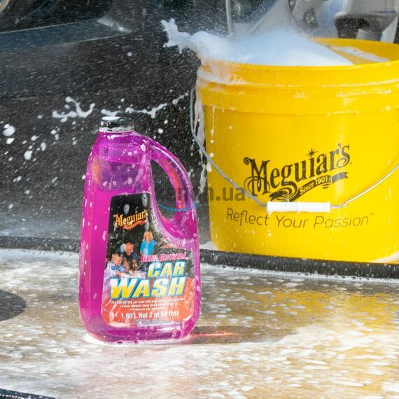 Meguairs Deep Crystal Car Wash автомобильный шампунь 1.89 л , изображение 4