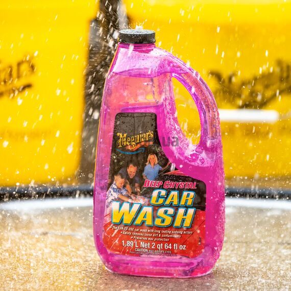 Meguairs Deep Crystal Car Wash автомобильный шампунь 1.89 л , изображение 5