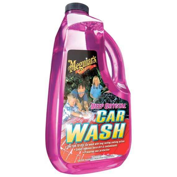 Meguairs Deep Crystal Car Wash автомобильный шампунь 1.89 л , изображение 3
