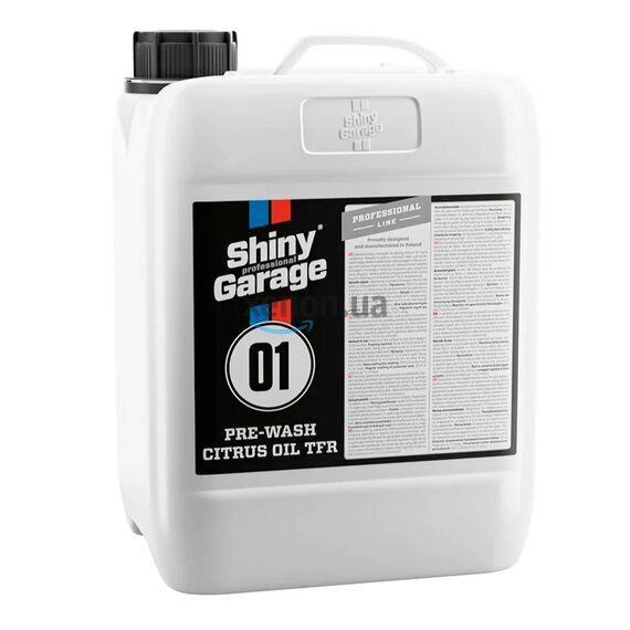 Shiny Garage Pre-Wash Citrus Oil TFR шампунь для предварительной мойки (1 фаза) 5 л, Объем: 5 л, Запах: Citrus 