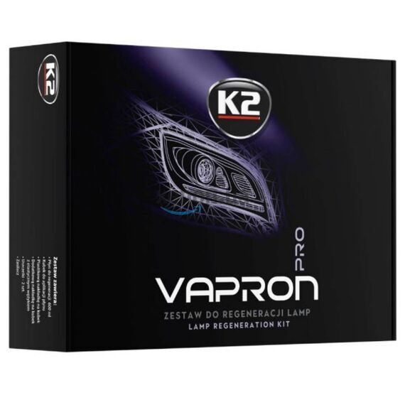 K2 VAPRON Pro профессиональный набор для ремонта фар 600 мл , изображение 2