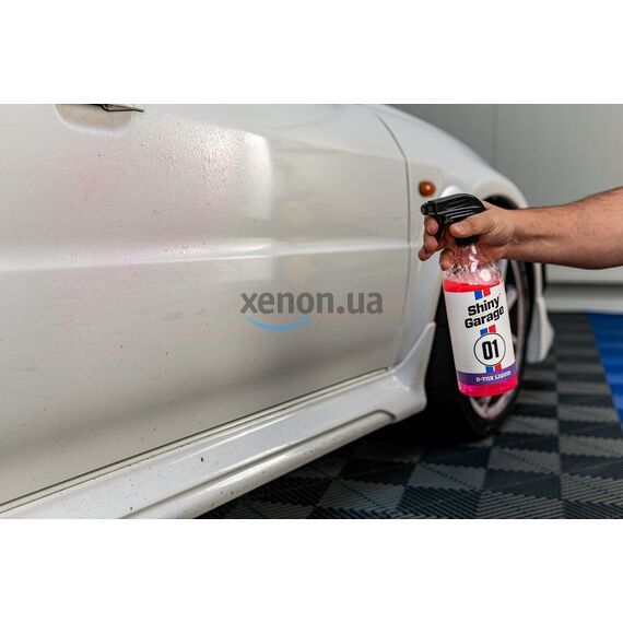 Shiny Garage D-Tox Liquid жидкий очиститель металлических вкраплений 1 л, Объем: 1 л , изображение 3