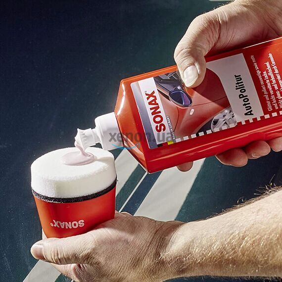 SONAX Auto Politur фінішна поліроль з с воском для авто 250 мл, Обʼєм: 250 мл, зображення 4
